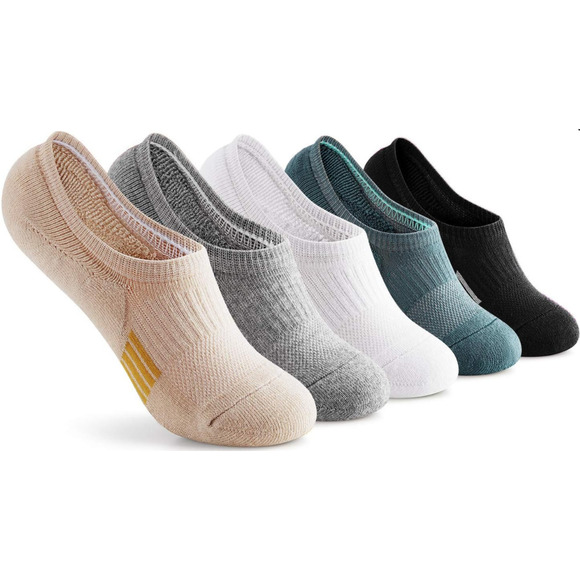 Gonii No Show Socks Athletic Ankle Socks Women Size 8.5-10 Neutral Colors NEW - Picture 3 of 5